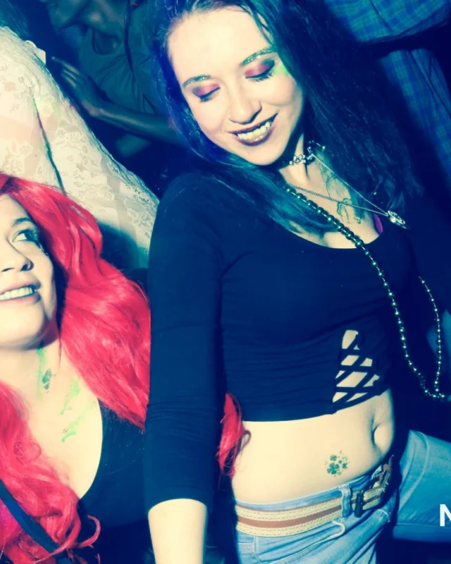 Nonsense EAV - St Pats 2017! It was so green! There was a giant rainbow and pot of gold! There was Dance Bunny sharing Lucky Charms! Crowd surfing leprechaun! Kimber was the DJ! 3rd Friday of Every Month at The Basement in East Atlanta.