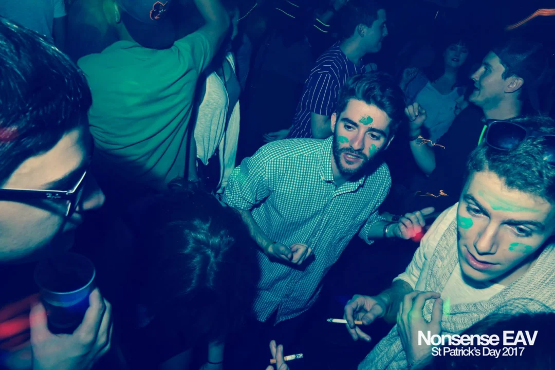 Nonsense EAV - St Pats 2017! It was so green! There was a giant rainbow and pot of gold! There was Dance Bunny sharing Lucky Charms! Crowd surfing leprechaun! Kimber was the DJ! 3rd Friday of Every Month at The Basement in East Atlanta.