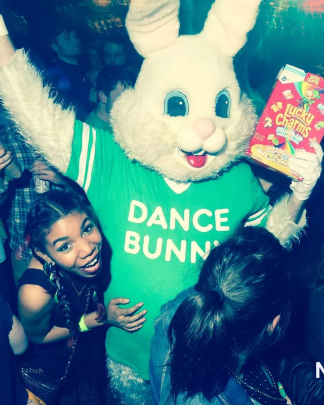 Nonsense EAV - St Pats 2017! It was so green! There was a giant rainbow and pot of gold! There was Dance Bunny sharing Lucky Charms! Crowd surfing leprechaun! Kimber was the DJ! 3rd Friday of Every Month at The Basement in East Atlanta.