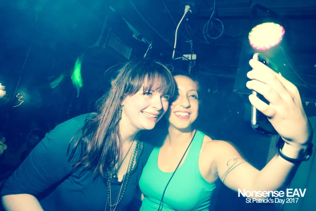 Nonsense EAV - St Pats 2017! It was so green! There was a giant rainbow and pot of gold! There was Dance Bunny sharing Lucky Charms! Crowd surfing leprechaun! Kimber was the DJ! 3rd Friday of Every Month at The Basement in East Atlanta.