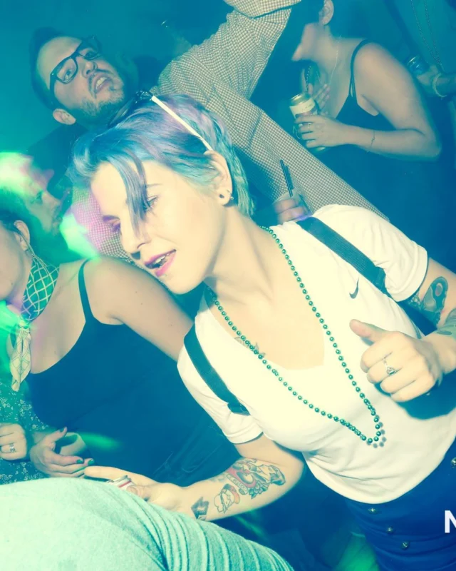 Nonsense EAV - St Pats 2017! It was so green! There was a giant rainbow and pot of gold! There was Dance Bunny sharing Lucky Charms! Crowd surfing leprechaun! Kimber was the DJ! 3rd Friday of Every Month at The Basement in East Atlanta.