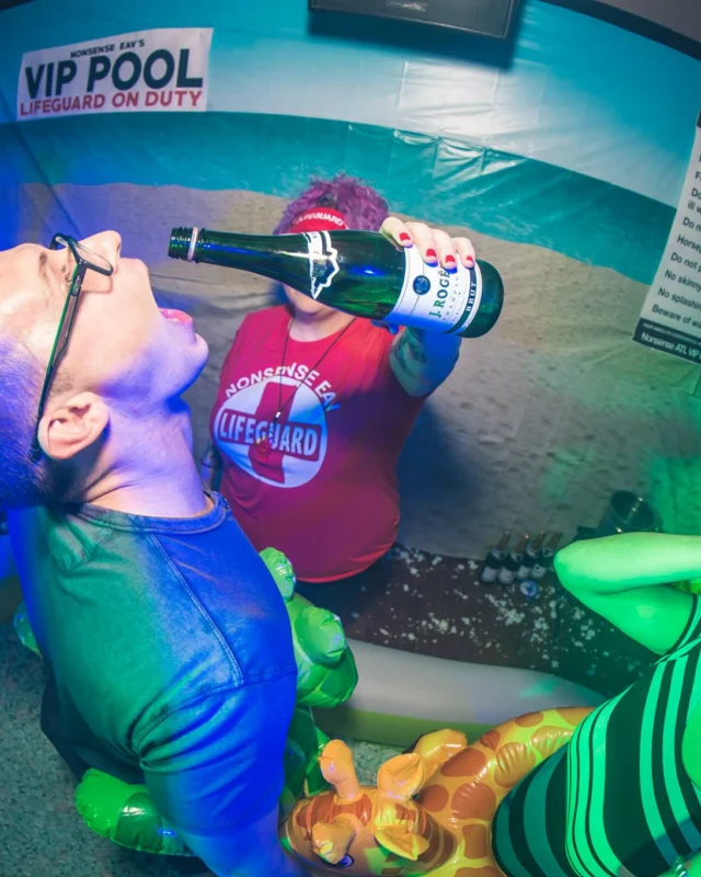 Nonsense EAV - April 2017! The DJ was Kimber. VIP POOL! Things got ridiculous. 3rd Fridays at The Basement in East Atlanta. Tag your friends! Photos by Oh Snap!