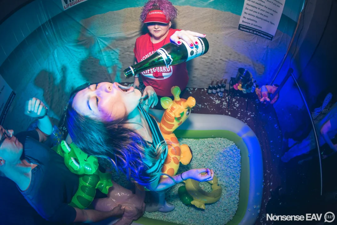 Nonsense EAV - April 2017! The DJ was Kimber. VIP POOL! Things got ridiculous. 3rd Fridays at The Basement in East Atlanta. Tag your friends! Photos by Oh Snap!