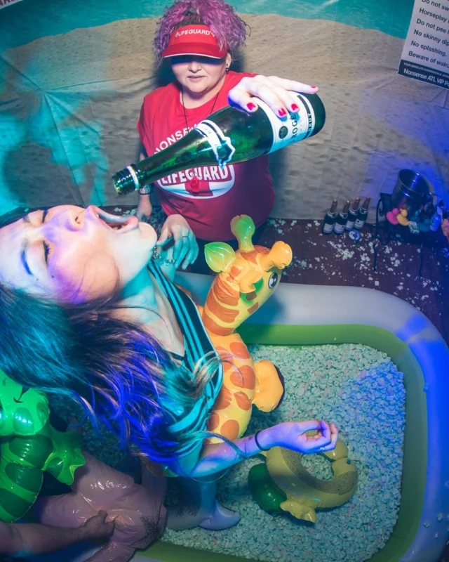 Nonsense EAV - April 2017! The DJ was Kimber. VIP POOL! Things got ridiculous. 3rd Fridays at The Basement in East Atlanta. Tag your friends! Photos by Oh Snap!