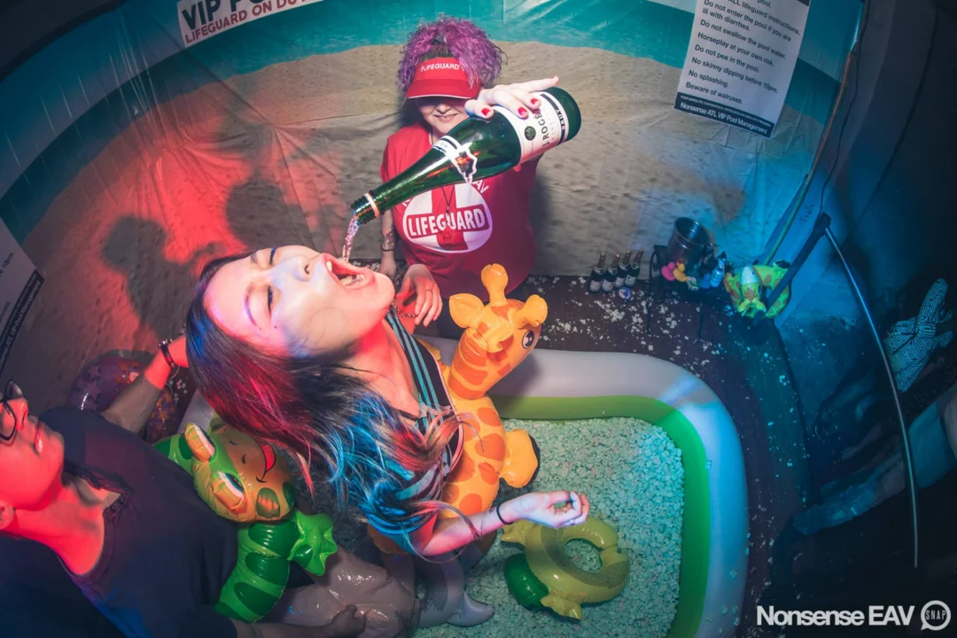 Nonsense EAV - April 2017! The DJ was Kimber. VIP POOL! Things got ridiculous. 3rd Fridays at The Basement in East Atlanta. Tag your friends! Photos by Oh Snap!