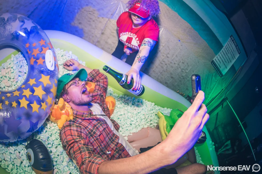 Nonsense EAV - April 2017! The DJ was Kimber. VIP POOL! Things got ridiculous. 3rd Fridays at The Basement in East Atlanta. Tag your friends! Photos by Oh Snap!
