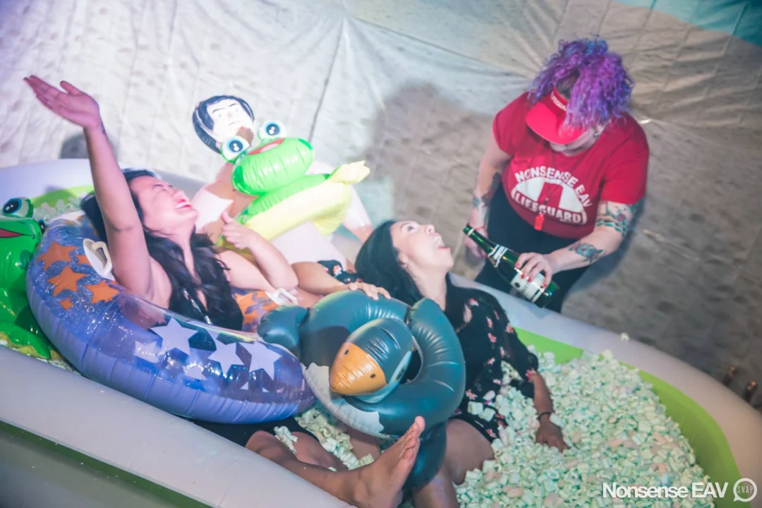Nonsense EAV - April 2017! The DJ was Kimber. VIP POOL! Things got ridiculous. 3rd Fridays at The Basement in East Atlanta. Tag your friends! Photos by Oh Snap!