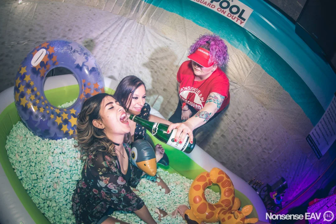 Nonsense EAV - April 2017! The DJ was Kimber. VIP POOL! Things got ridiculous. 3rd Fridays at The Basement in East Atlanta. Tag your friends! Photos by Oh Snap!
