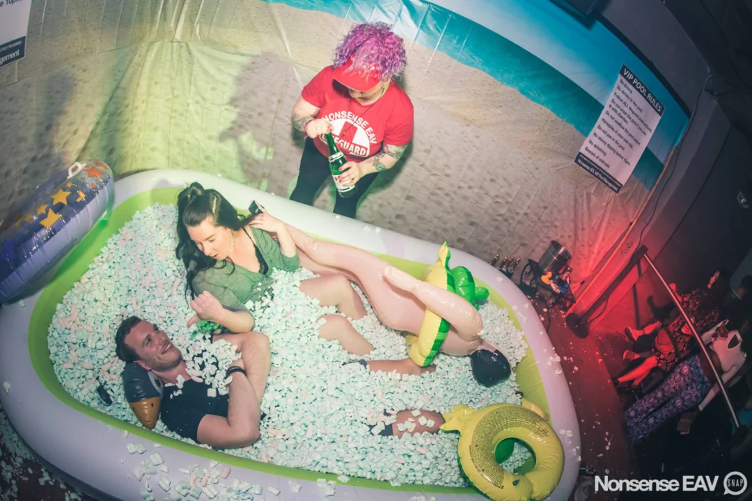 Nonsense EAV - April 2017! The DJ was Kimber. VIP POOL! Things got ridiculous. 3rd Fridays at The Basement in East Atlanta. Tag your friends! Photos by Oh Snap!