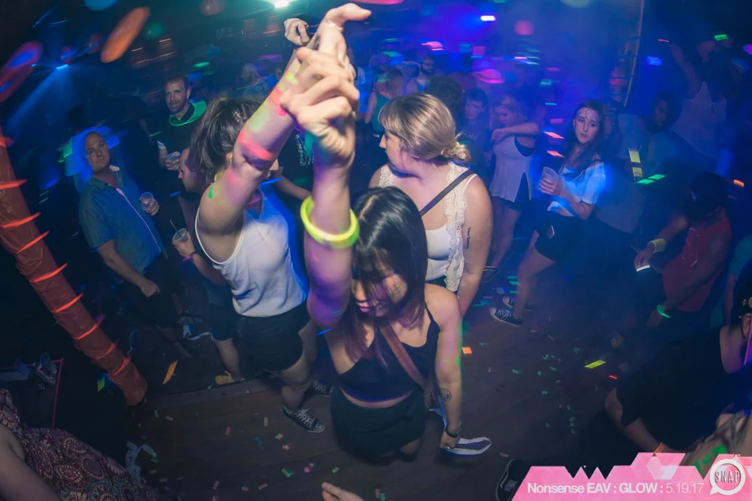 Nonsense EAV: GLOW Indie Dance Party - May 2017 at The Basement, East Atlanta. Something fun on the 3rd Friday of every month. Kimber is the DJ. Photos by Oh Snap! Tag your friends!