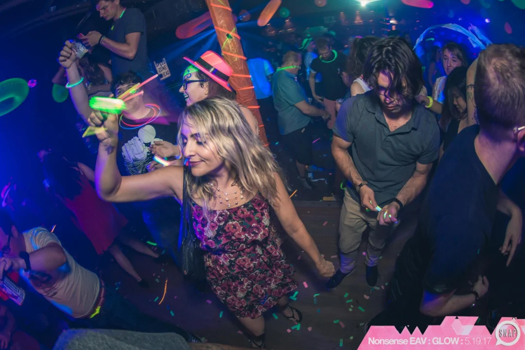 Nonsense EAV: GLOW Indie Dance Party - May 2017 at The Basement, East Atlanta. Something fun on the 3rd Friday of every month. Kimber is the DJ. Photos by Oh Snap! Tag your friends!