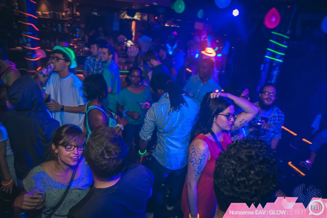 Nonsense EAV: GLOW Indie Dance Party - May 2017 at The Basement, East Atlanta. Something fun on the 3rd Friday of every month. Kimber is the DJ. Photos by Oh Snap! Tag your friends!
