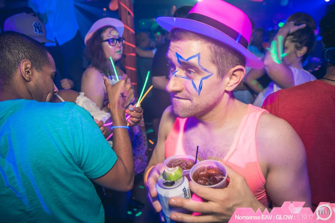Nonsense EAV: GLOW Indie Dance Party - May 2017 at The Basement, East Atlanta. Something fun on the 3rd Friday of every month. Kimber is the DJ. Photos by Oh Snap! Tag your friends!