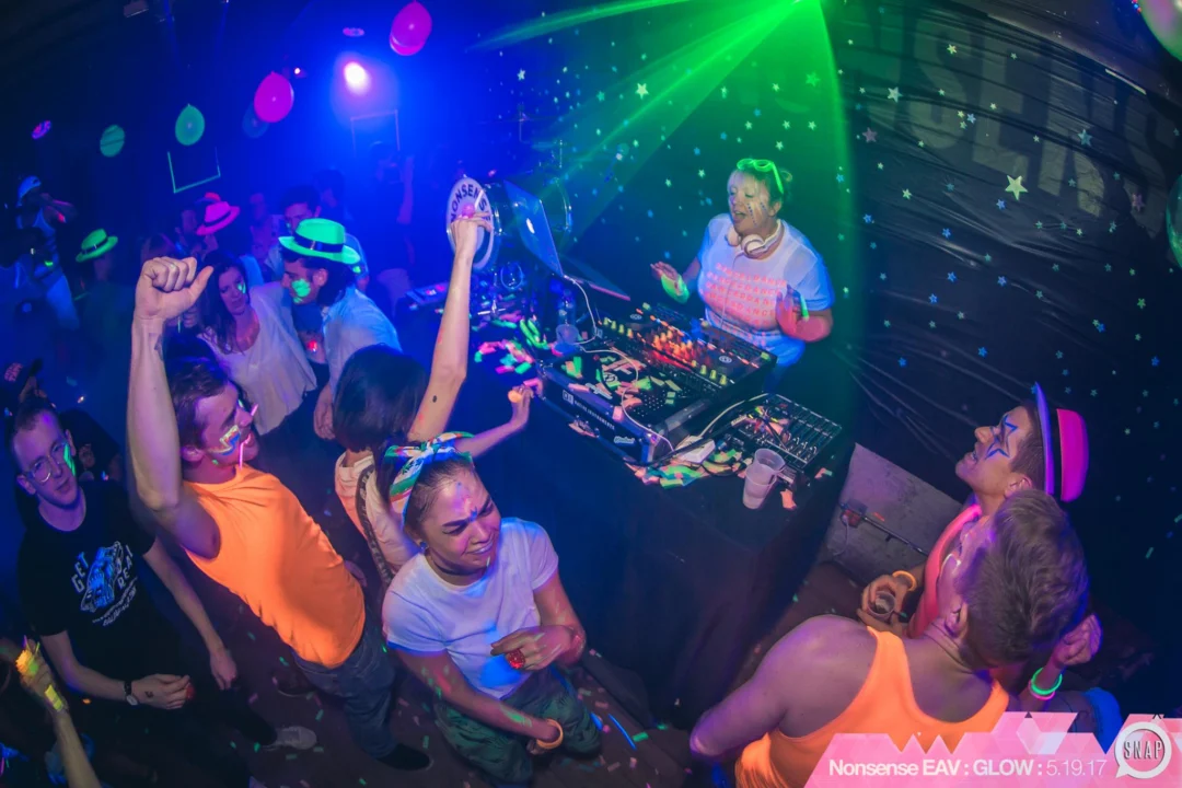 Nonsense EAV: GLOW Indie Dance Party - May 2017 at The Basement, East Atlanta. Something fun on the 3rd Friday of every month. Kimber is the DJ. Photos by Oh Snap! Tag your friends!