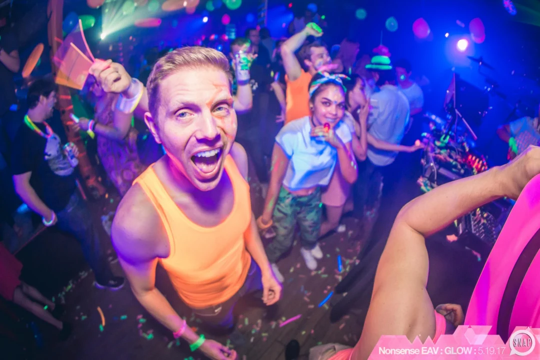 Nonsense EAV: GLOW Indie Dance Party - May 2017 at The Basement, East Atlanta. Something fun on the 3rd Friday of every month. Kimber is the DJ. Photos by Oh Snap! Tag your friends!
