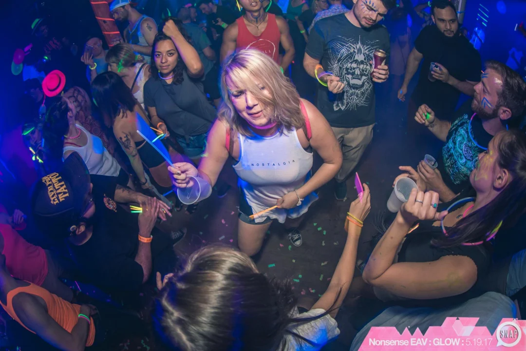 Nonsense EAV: GLOW Indie Dance Party - May 2017 at The Basement, East Atlanta. Something fun on the 3rd Friday of every month. Kimber is the DJ. Photos by Oh Snap! Tag your friends!