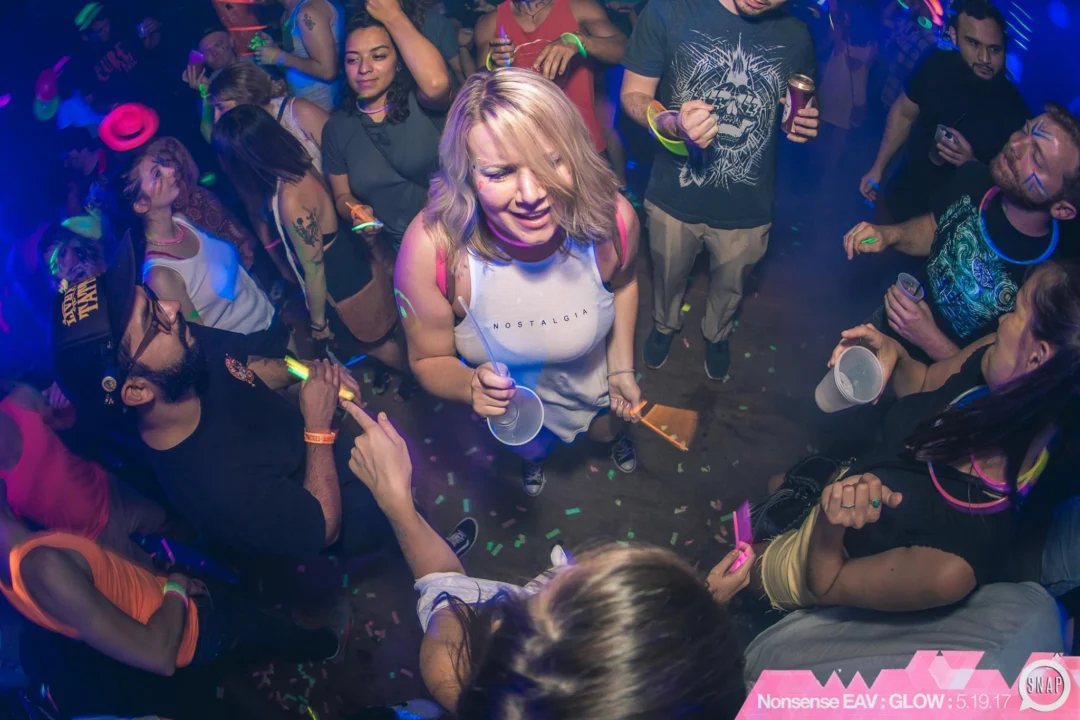 Nonsense EAV: GLOW Indie Dance Party - May 2017 at The Basement, East Atlanta. Something fun on the 3rd Friday of every month. Kimber is the DJ. Photos by Oh Snap! Tag your friends!