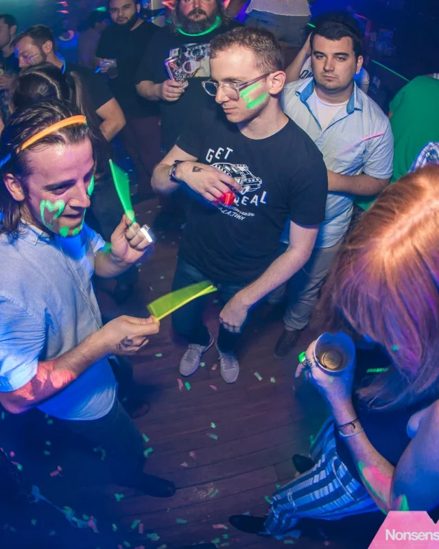 Nonsense EAV: GLOW Indie Dance Party - May 2017 at The Basement, East Atlanta. Something fun on the 3rd Friday of every month. Kimber is the DJ. Photos by Oh Snap! Tag your friends!