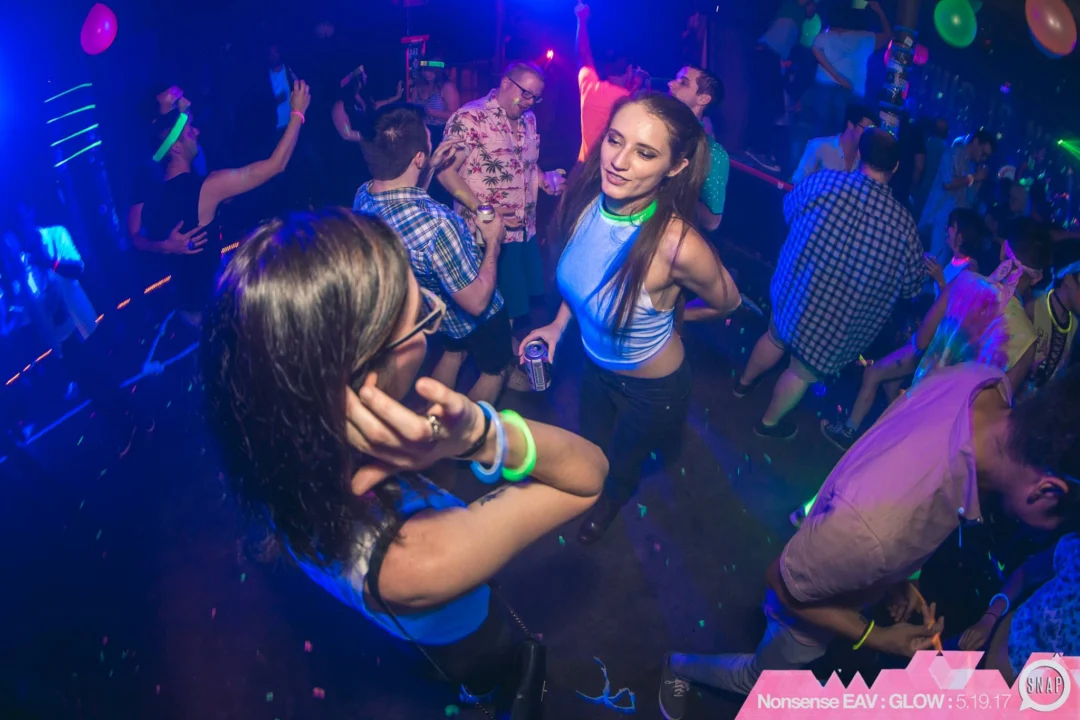 Nonsense EAV: GLOW Indie Dance Party - May 2017 at The Basement, East Atlanta. Something fun on the 3rd Friday of every month. Kimber is the DJ. Photos by Oh Snap! Tag your friends!