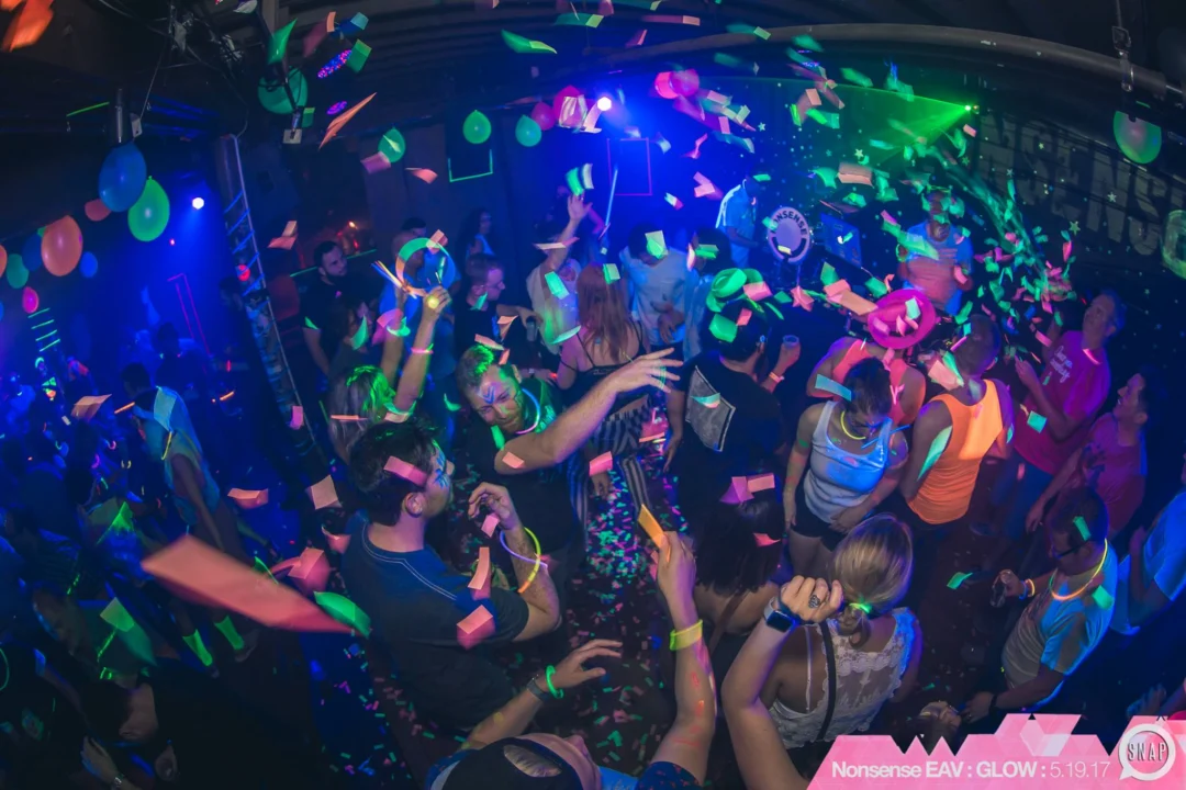 Nonsense EAV: GLOW Indie Dance Party - May 2017 at The Basement, East Atlanta. Something fun on the 3rd Friday of every month. Kimber is the DJ. Photos by Oh Snap! Tag your friends!