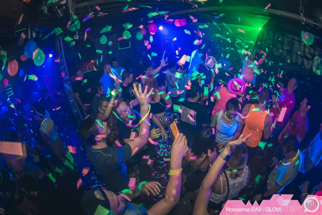 Nonsense EAV: GLOW Indie Dance Party - May 2017 at The Basement, East Atlanta. Something fun on the 3rd Friday of every month. Kimber is the DJ. Photos by Oh Snap! Tag your friends!