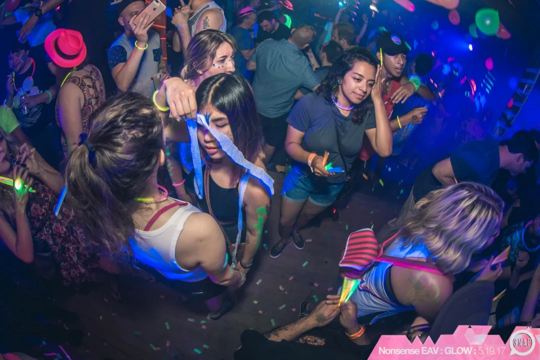 Nonsense EAV: GLOW Indie Dance Party - May 2017 at The Basement, East Atlanta. Something fun on the 3rd Friday of every month. Kimber is the DJ. Photos by Oh Snap! Tag your friends!
