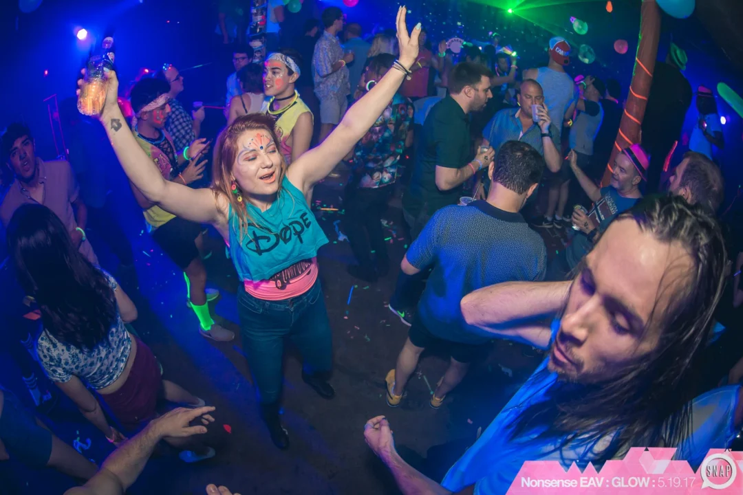 Nonsense EAV: GLOW Indie Dance Party - May 2017 at The Basement, East Atlanta. Something fun on the 3rd Friday of every month. Kimber is the DJ. Photos by Oh Snap! Tag your friends!
