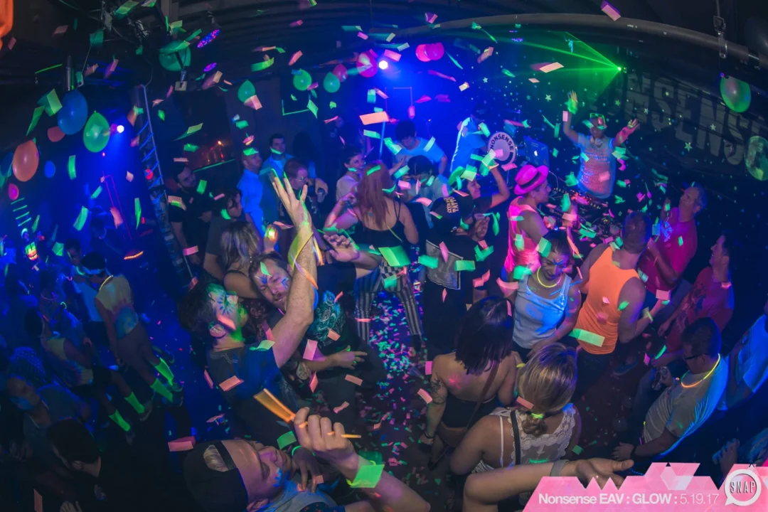 Nonsense EAV: GLOW Indie Dance Party - May 2017 at The Basement, East Atlanta. Something fun on the 3rd Friday of every month. Kimber is the DJ. Photos by Oh Snap! Tag your friends!
