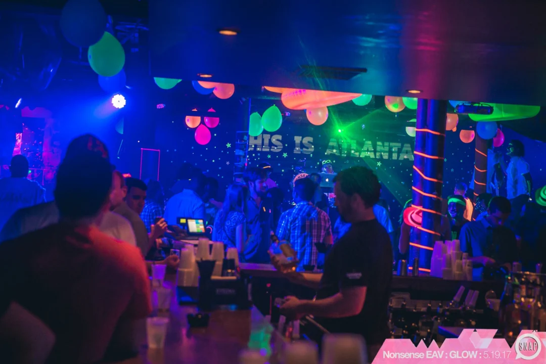 Nonsense EAV: GLOW Indie Dance Party - May 2017 at The Basement, East Atlanta. Something fun on the 3rd Friday of every month. Kimber is the DJ. Photos by Oh Snap! Tag your friends!
