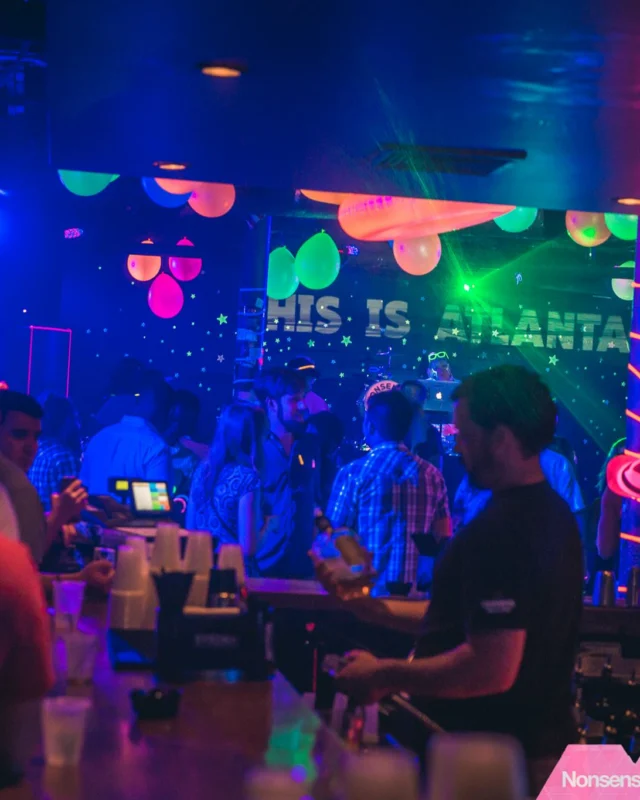 Nonsense EAV: GLOW Indie Dance Party - May 2017 at The Basement, East Atlanta. Something fun on the 3rd Friday of every month. Kimber is the DJ. Photos by Oh Snap! Tag your friends!