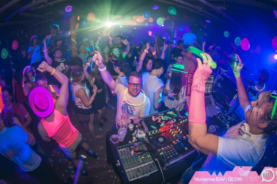 Nonsense EAV: GLOW Indie Dance Party - May 2017 at The Basement, East Atlanta. Something fun on the 3rd Friday of every month. Kimber is the DJ. Photos by Oh Snap! Tag your friends!
