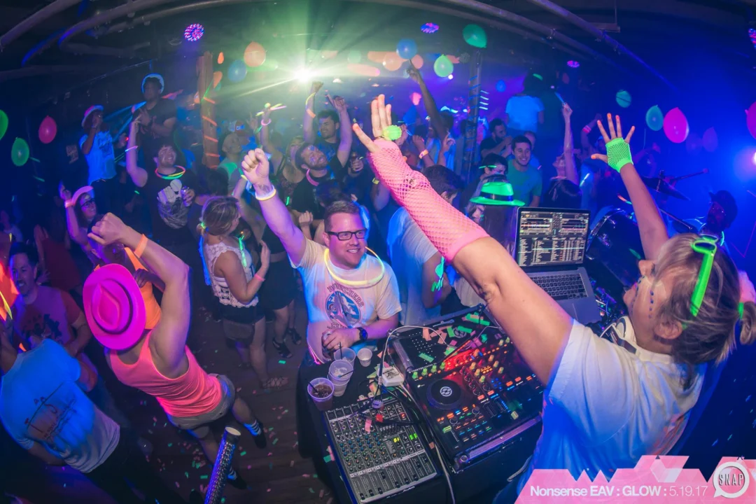 Nonsense EAV: GLOW Indie Dance Party - May 2017 at The Basement, East Atlanta. Something fun on the 3rd Friday of every month. Kimber is the DJ. Photos by Oh Snap! Tag your friends!