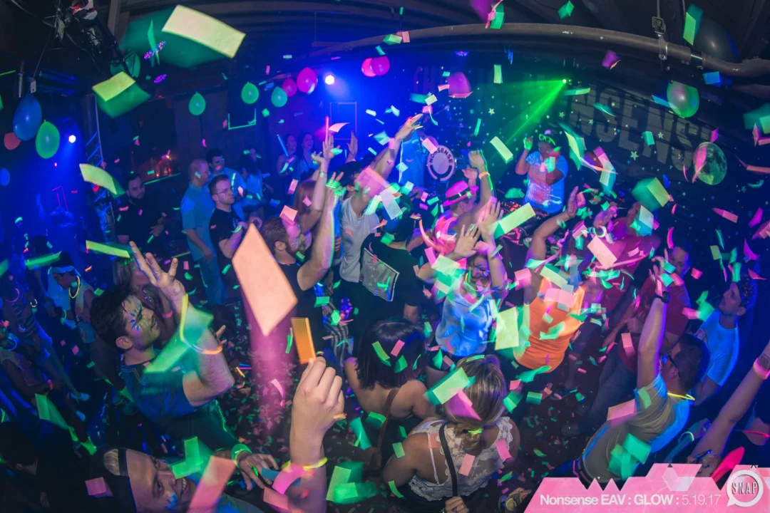 Nonsense EAV: GLOW Indie Dance Party - May 2017 at The Basement, East Atlanta. Something fun on the 3rd Friday of every month. Kimber is the DJ. Photos by Oh Snap! Tag your friends!