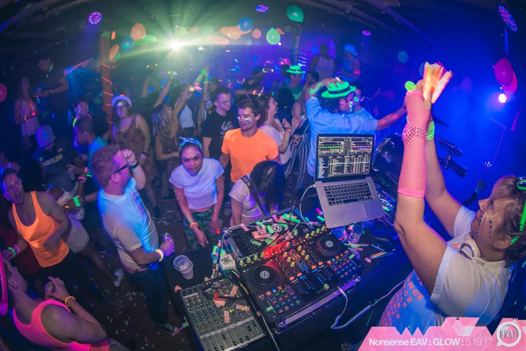 Nonsense EAV: GLOW Indie Dance Party - May 2017 at The Basement, East Atlanta. Something fun on the 3rd Friday of every month. Kimber is the DJ. Photos by Oh Snap! Tag your friends!