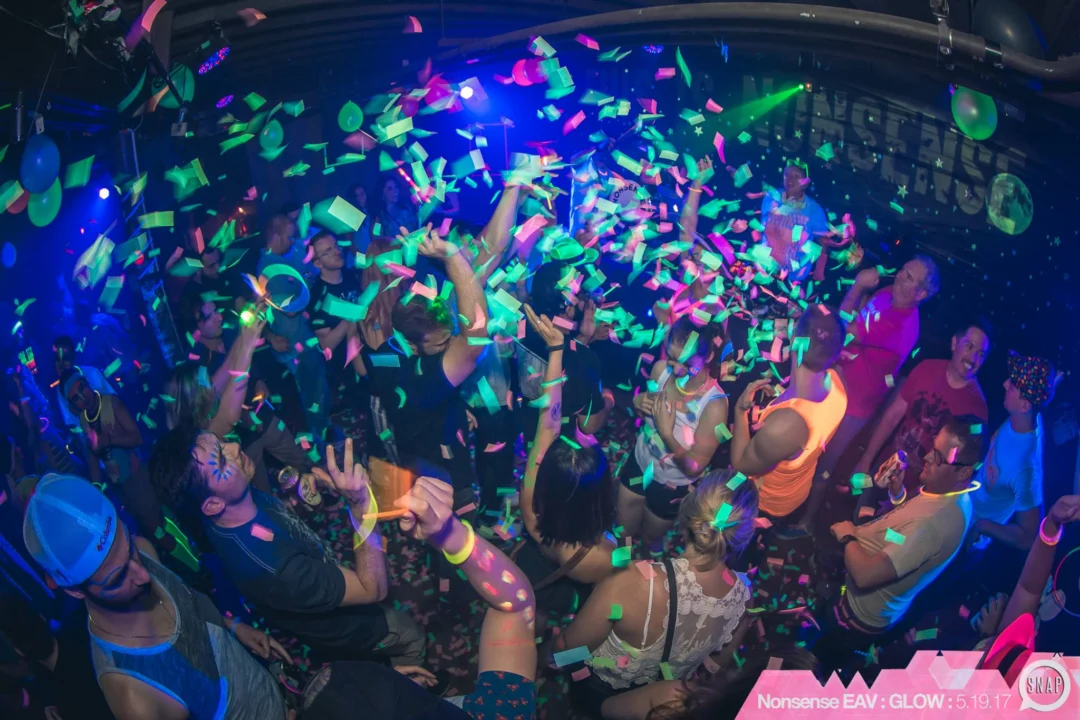 Nonsense EAV: GLOW Indie Dance Party - May 2017 at The Basement, East Atlanta. Something fun on the 3rd Friday of every month. Kimber is the DJ. Photos by Oh Snap! Tag your friends!