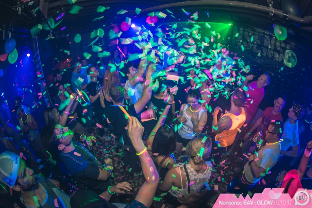 Nonsense EAV: GLOW Indie Dance Party - May 2017 at The Basement, East Atlanta. Something fun on the 3rd Friday of every month. Kimber is the DJ. Photos by Oh Snap! Tag your friends!