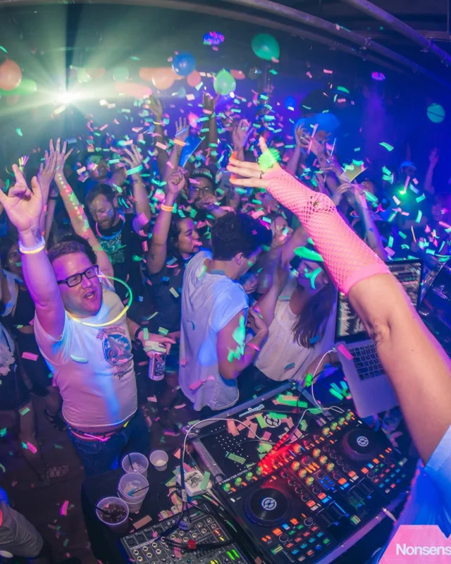 Nonsense EAV: GLOW Indie Dance Party - May 2017 at The Basement, East Atlanta. Something fun on the 3rd Friday of every month. Kimber is the DJ. Photos by Oh Snap! Tag your friends!