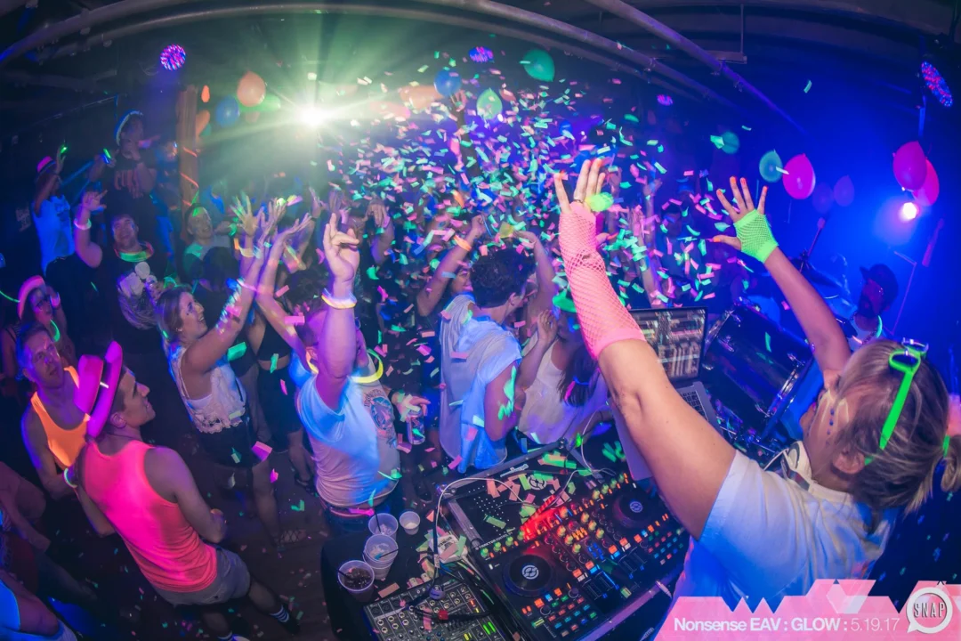 Nonsense EAV: GLOW Indie Dance Party - May 2017 at The Basement, East Atlanta. Something fun on the 3rd Friday of every month. Kimber is the DJ. Photos by Oh Snap! Tag your friends!
