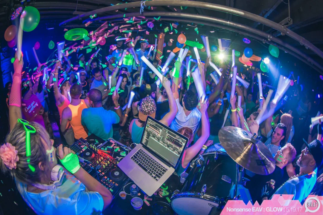 Nonsense EAV: GLOW Indie Dance Party - May 2017 at The Basement, East Atlanta. Something fun on the 3rd Friday of every month. Kimber is the DJ. Photos by Oh Snap! Tag your friends!