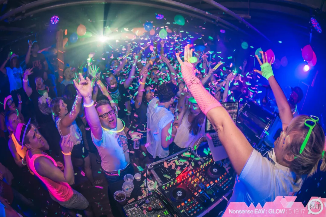 Nonsense EAV: GLOW Indie Dance Party - May 2017 at The Basement, East Atlanta. Something fun on the 3rd Friday of every month. Kimber is the DJ. Photos by Oh Snap! Tag your friends!