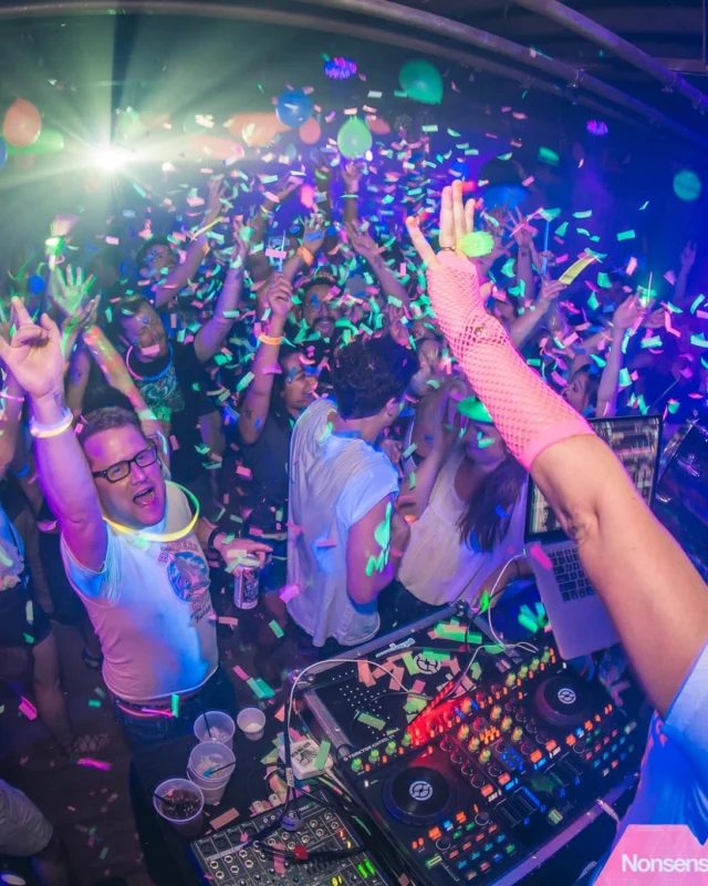Nonsense EAV: GLOW Indie Dance Party - May 2017 at The Basement, East Atlanta. Something fun on the 3rd Friday of every month. Kimber is the DJ. Photos by Oh Snap! Tag your friends!