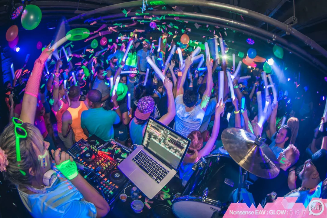 Nonsense EAV: GLOW Indie Dance Party - May 2017 at The Basement, East Atlanta. Something fun on the 3rd Friday of every month. Kimber is the DJ. Photos by Oh Snap! Tag your friends!