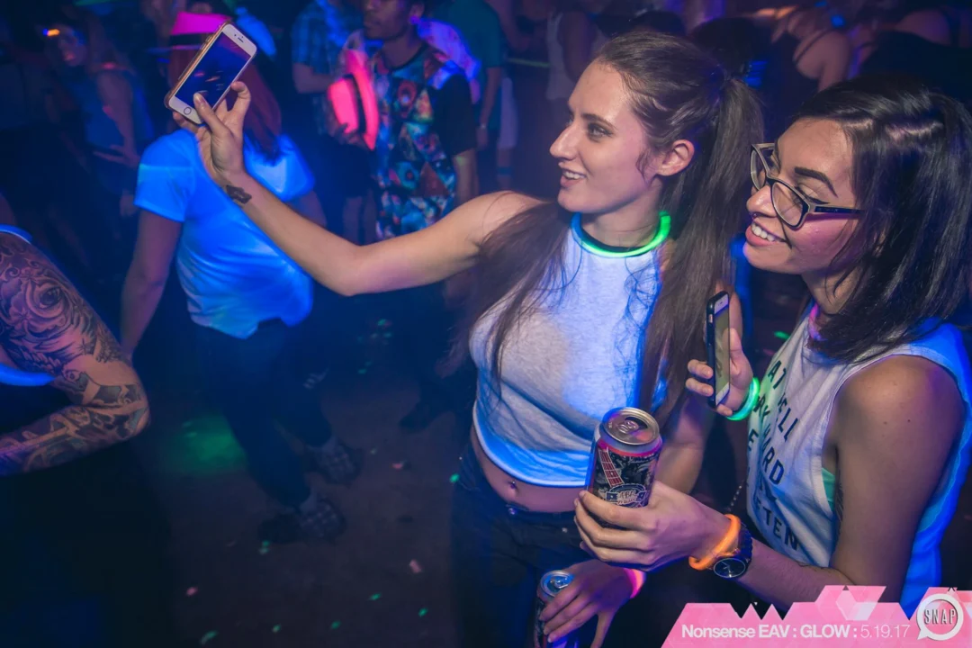 Nonsense EAV: GLOW Indie Dance Party - May 2017 at The Basement, East Atlanta. Something fun on the 3rd Friday of every month. Kimber is the DJ. Photos by Oh Snap! Tag your friends!
