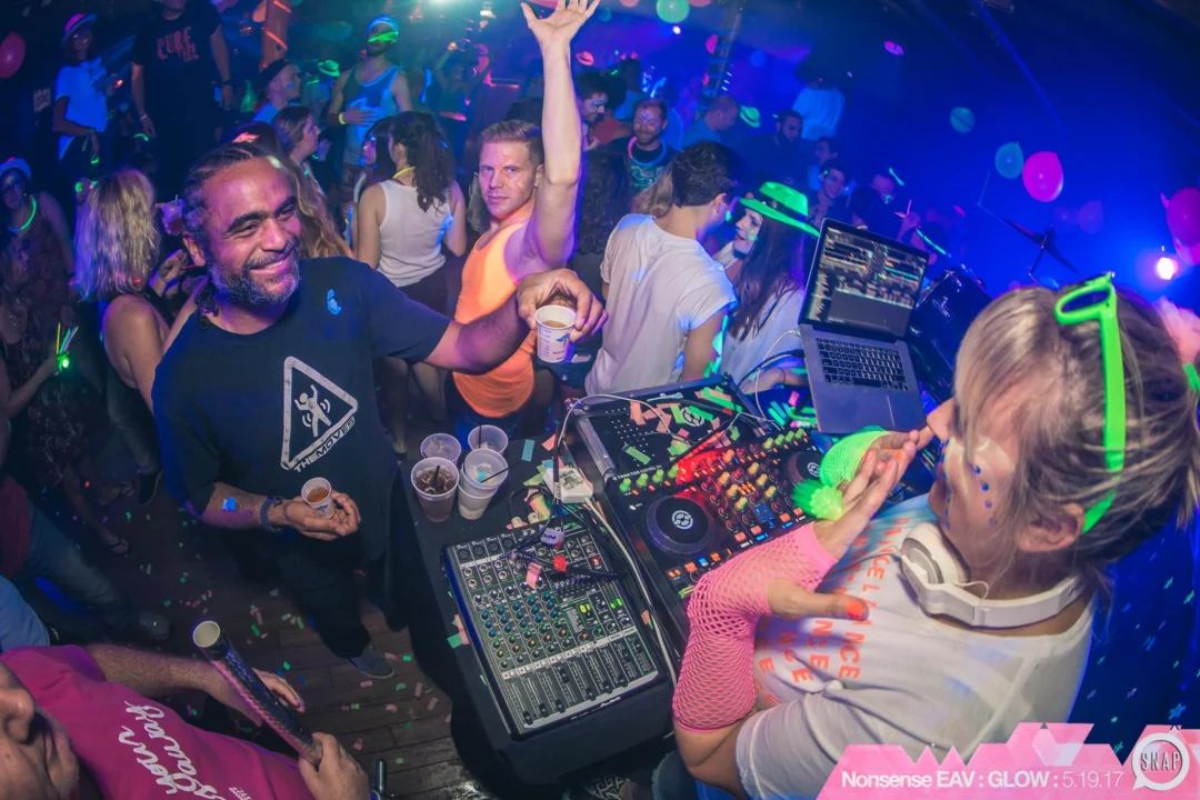 Nonsense EAV: GLOW Indie Dance Party - May 2017 at The Basement, East Atlanta. Something fun on the 3rd Friday of every month. Kimber is the DJ. Photos by Oh Snap! Tag your friends!
