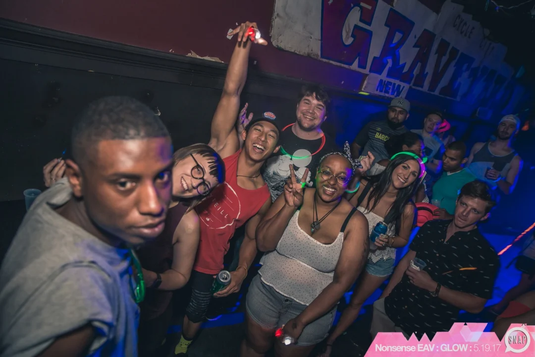 Nonsense EAV: GLOW Indie Dance Party - May 2017 at The Basement, East Atlanta. Something fun on the 3rd Friday of every month. Kimber is the DJ. Photos by Oh Snap! Tag your friends!