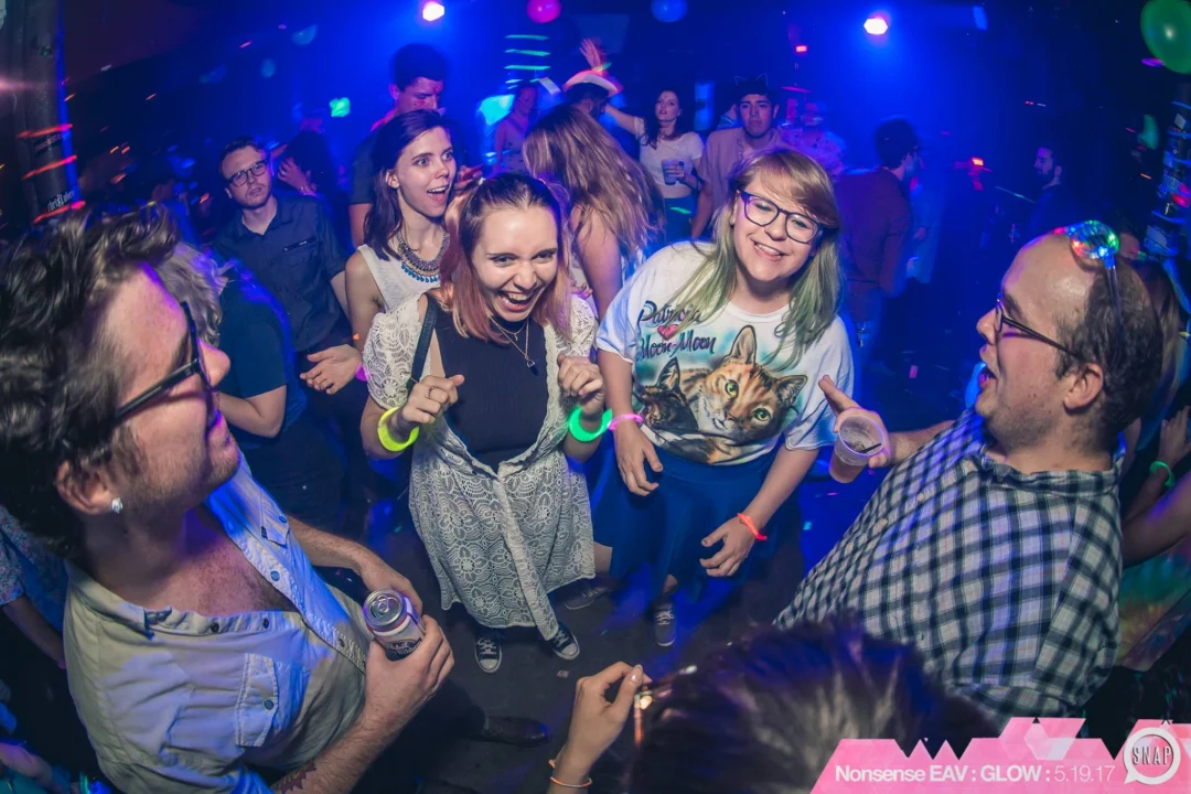 Nonsense EAV: GLOW Indie Dance Party - May 2017 at The Basement, East Atlanta. Something fun on the 3rd Friday of every month. Kimber is the DJ. Photos by Oh Snap! Tag your friends!