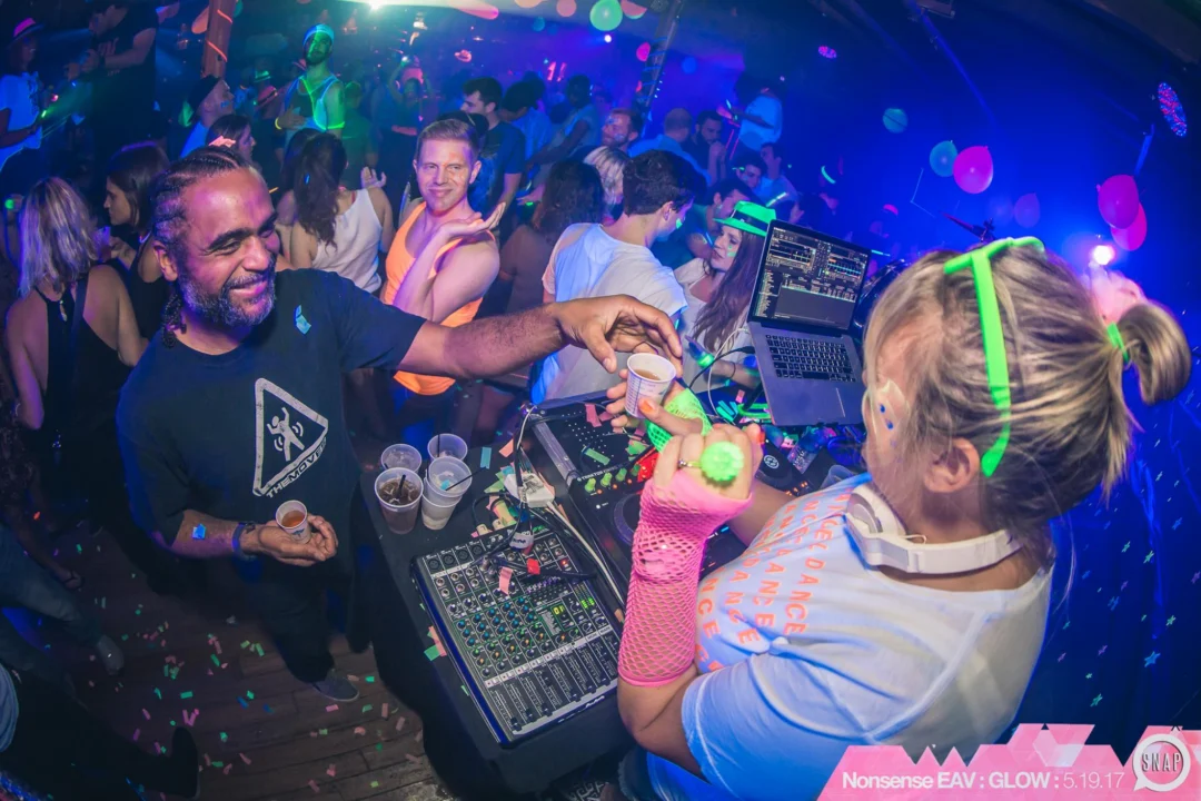 Nonsense EAV: GLOW Indie Dance Party - May 2017 at The Basement, East Atlanta. Something fun on the 3rd Friday of every month. Kimber is the DJ. Photos by Oh Snap! Tag your friends!
