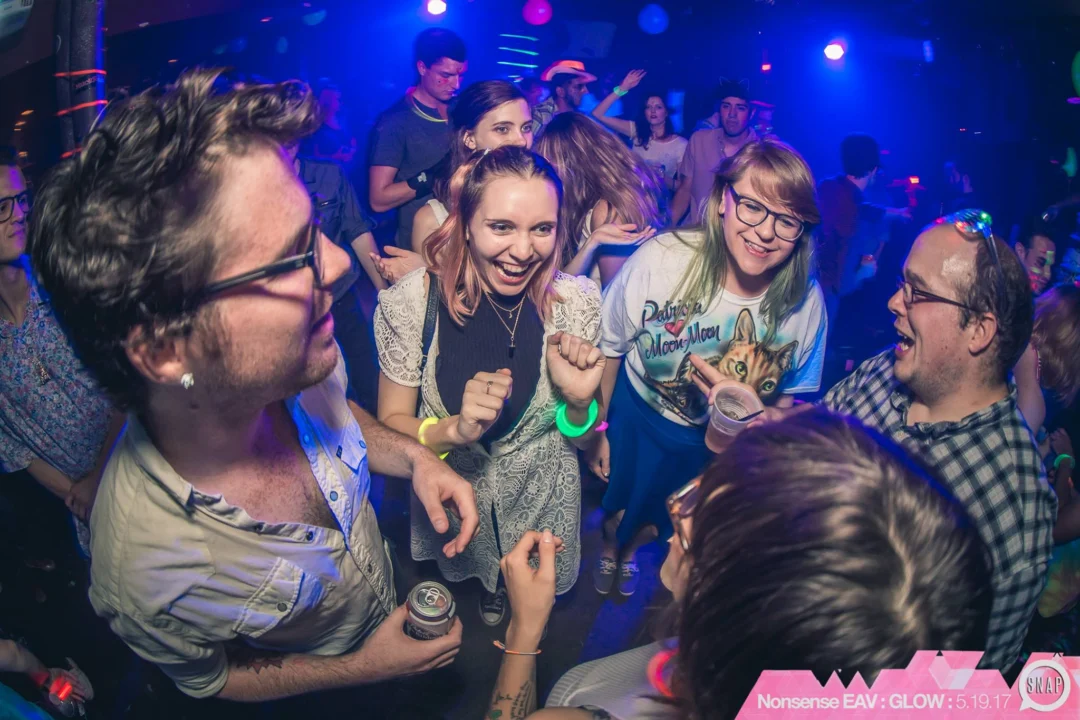 Nonsense EAV: GLOW Indie Dance Party - May 2017 at The Basement, East Atlanta. Something fun on the 3rd Friday of every month. Kimber is the DJ. Photos by Oh Snap! Tag your friends!