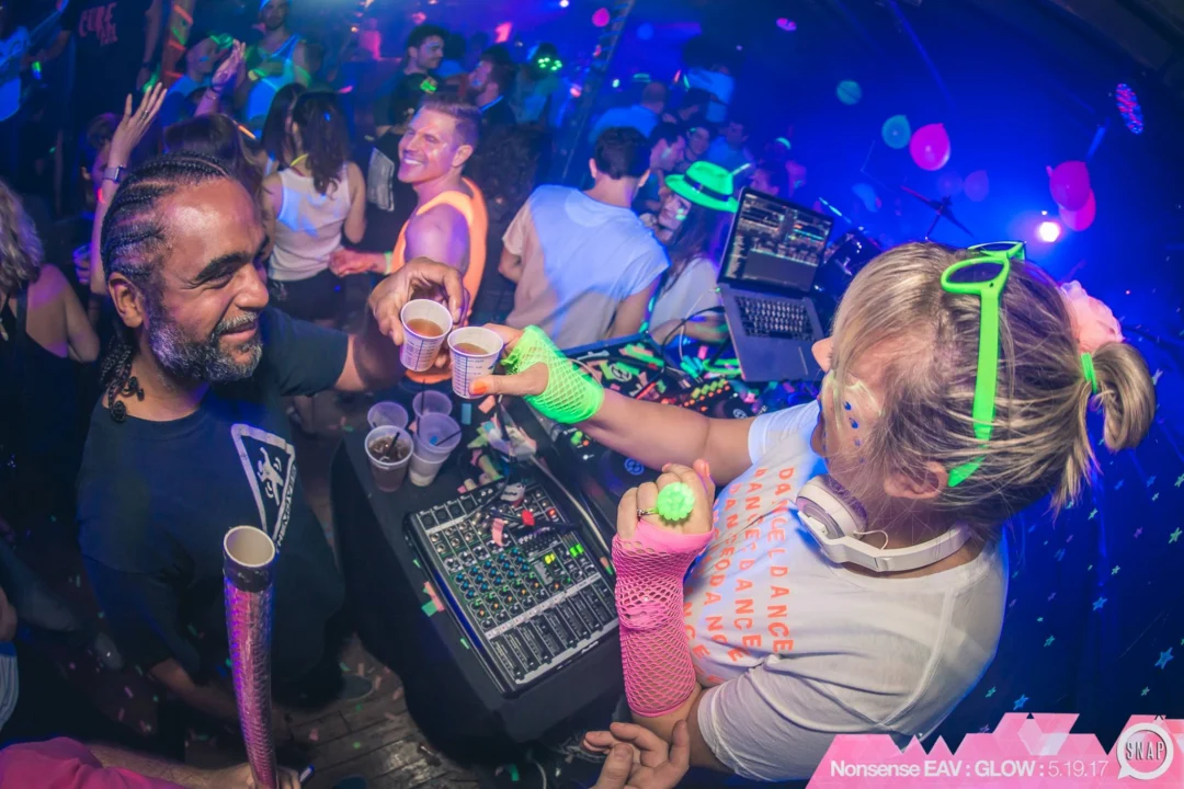 Nonsense EAV: GLOW Indie Dance Party - May 2017 at The Basement, East Atlanta. Something fun on the 3rd Friday of every month. Kimber is the DJ. Photos by Oh Snap! Tag your friends!