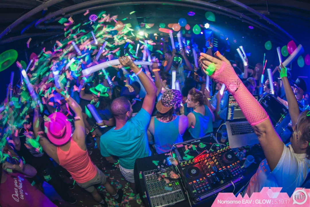 Nonsense EAV: GLOW Indie Dance Party - May 2017 at The Basement, East Atlanta. Something fun on the 3rd Friday of every month. Kimber is the DJ. Photos by Oh Snap! Tag your friends!